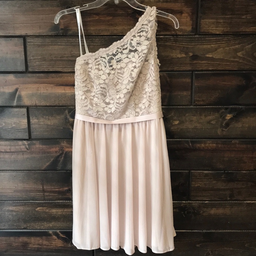 David’s bridal lace dress